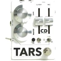 Collision Devices TARS Silver On White fuzz effectpedaal met analoge filter - thumbnail