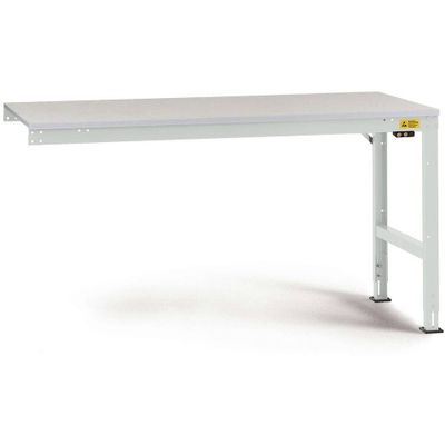 Manuflex LU6068.7035 ESD ESD-werktafel universele standaard aanschuiftafel met melamine schijf, bxdxh = 1500 x 1000 x 763-873 mm Grijs-wit (RAL 7035) Manuflex LU6068.7035 ESD ESD-werktafel universele standaard aanschuiftafel met melamine schijf, bxdxh = 1500 x 1000 x 763-873 mm Grijs-wit (RAL 7035)