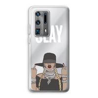 Slay All Day: Huawei P40 Pro Plus Transparant Hoesje