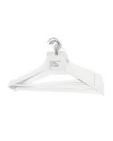 HEMA Kledinghangers Wit Hout - 6 Stuks HEMA Kledinghangers Wit Hout - 6 Stuks
