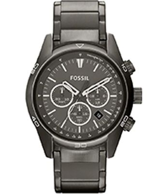 Horlogeband Fossil CH2840 Staal Antracietgrijs 22mm