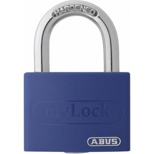 ABUS ABVS50005 Hangslot 43 mm Blauw Sleutelslot