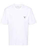 Prada t-shirt à patch logo - Blanc - thumbnail