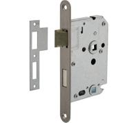 Intersteel Woningbouw toilet-/badkamerslot geborsteld RVS 63/8 mm