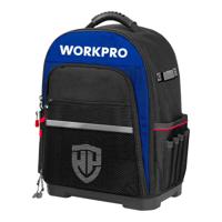 Gereedschapshouders Workpro Blauw Zwart Polyester Plastic 28 L Rugzak
