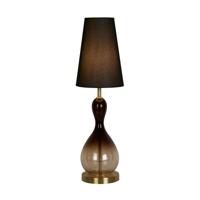 Searchlight Zwarte tafellampMarakesh met kap - EU23186BK