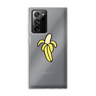 Banana: Samsung Galaxy Note 20 Ultra / Note 20 Ultra 5G Transparant Hoesje