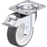 Blickle L-POTH 100R-FI Zwenkwiel met rem Wieldiameter: 100 mm Draagvermogen (max.): 250 kg 1 stuk(s)