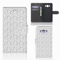 Samsung Galaxy J7 2016 | Telefoon Hoesje | Stripes Dots