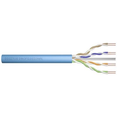Digitus DK-1614-A-VH-305 Installatiekabel CAT 6A U/UTP 4 x 2 x 0.258 mm² Lichtblauw 305 m Digitus DK-1614-A-VH-305 Installatiekabel CAT 6A U/UTP 4 x 2 x 0.258 mm² Lichtblauw 305 m