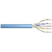 Digitus DK-1614-A-VH-305 Installatiekabel CAT 6A U/UTP 4 x 2 x 0.258 mm² Lichtblauw 305 m