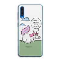 Unicorn: Samsung Galaxy A50 Transparant Hoesje