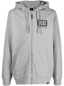 Deus Ex Machina veste en coton biologique à logo imprimé - Gris