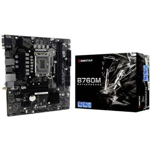 BioStar B760MX2-E D4 Moederbord Socket Intel 1700 Vormfactor Micro-ATX Moederbord chipset Intel® B760