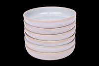 Set van 6 diepe borden - 18 cm - Sintra - blauw - Portugees stoneware