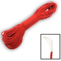 100m 7 Core Durable Army Paratroopers Rope Rescue Survival Tent Rope(rood)