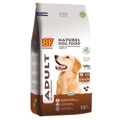 Biofood adult krokant hondenvoer 12,5kg