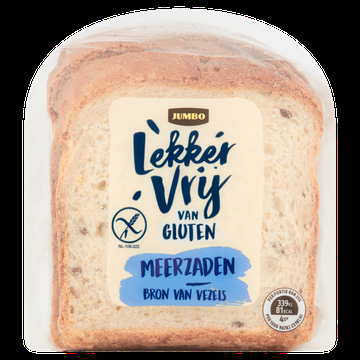 Jumbo Lekker Vrij van Gluten Meerzaden Brood