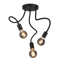 Highlight Design plafondlampFlex zwart 3-lichts - P6626.01