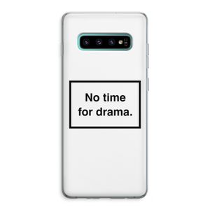 No drama: Samsung Galaxy S10 Plus Transparant Hoesje