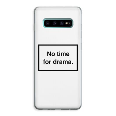 No drama: Samsung Galaxy S10 Plus Transparant Hoesje