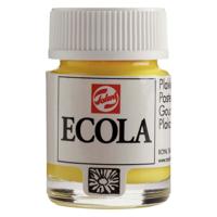 Bruynzeel Ecola plakkaatverf fles 16ml citroengeel (primair) 205