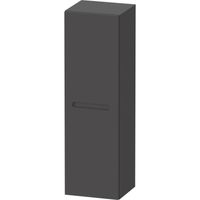 Badmeubelkast Duravit No.1 Halfhoge Kast Met 1 deur Delen 40x132x36cm Mat Grafiet