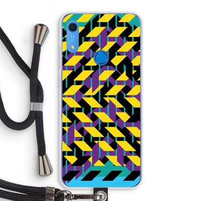 Skew Bee 3: Huawei Y6s Transparant Hoesje met koord