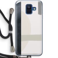 Baca: Samsung Galaxy A6 (2018) Transparant Hoesje met koord
