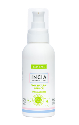 Incia Baby Care 100% Natural Baby Oil