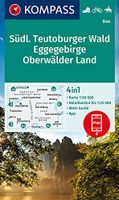 Wandelkaart 844 Südliches Teutoburger Wald - Eggegebirge - Oberwälder