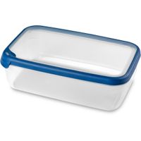 Curver Grand Chef Vershoudbak Rechthoek 4L Transparant/Donkerblauw Curver Grand Chef Vershoudbak Rechthoek 4L Transparant/Donkerblauw