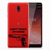 Nokia 1 Plus Silicone-hoesje Pistol DTMP - thumbnail