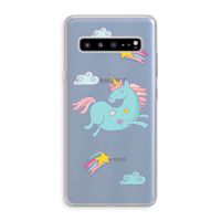 Vliegende eenhoorn: Samsung Galaxy S10 5G Transparant Hoesje