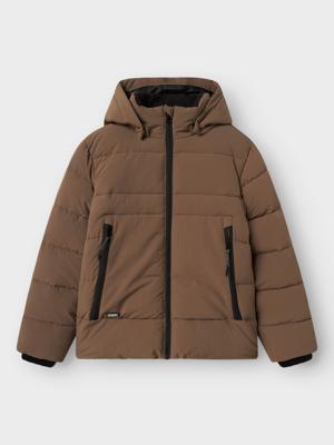 Name it winter winterjas jongens - grijs - puffer - NkmMelvin