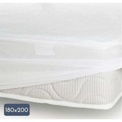Matrasbeschermer - 180 x 200 cm x 25 cm - 100% Katoen - 170 G/M2 - LOVELY HOME