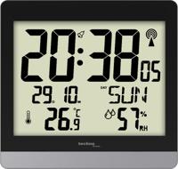 Technoline klok WS 8014, digitaal, radiogestuurd, ft 20 x 2,9 x 18,9 cm