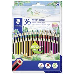 Staedtler Kleurpotlood Noris colour Zeshoek 185 CD36 Diverse kleuren 36 stuk(s)