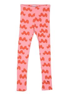 Bobo Choses legging imprimé à taille élastiquée - Rose