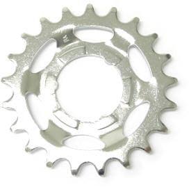Shimano tandwiel 21t interne naaf zilver