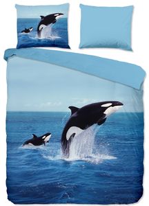 Pure Dekbedovertrek Orca-Lits-jumeaux (240 x 200/220 cm)