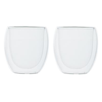 Cosy & Trendy Koffieglazen - 2x - dubbelwanzig - glas - 300 ml