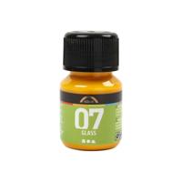 Creativ Company permanente glasverf geel, 30ml