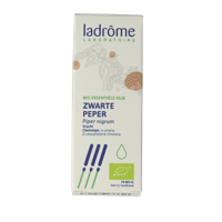 Ladrome Zwarte peper olie bio 10 Milliliter