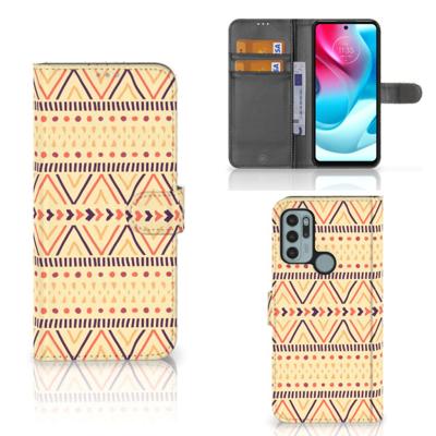 Motorola Moto G60s | Telefoon Hoesje | Aztec Yellow