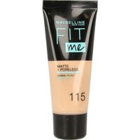 Maybelline Fit Me matte & poreless foundation 115 ivory (1 st)