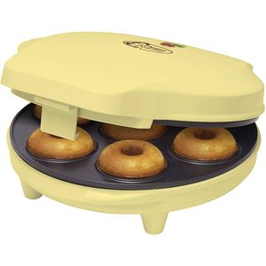 Bestron ADM218SD cupcake- & donutmaker 7 donuts 700 W Geel