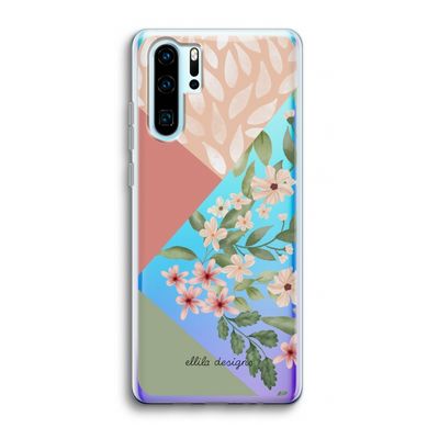 Sweet heaven geometrics: Huawei P30 Pro Transparant Hoesje