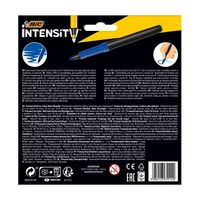 BIC Intensity Premium viltstift Fijn Zwart, Blauw, Groen, Lichtblauw, Oranje, Paars, Rood, Vanillekleur, Violet, Wit, Geel - thumbnail