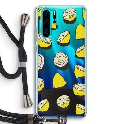 When Life Gives You Lemons...: Huawei P30 Pro Transparant Hoesje met koord